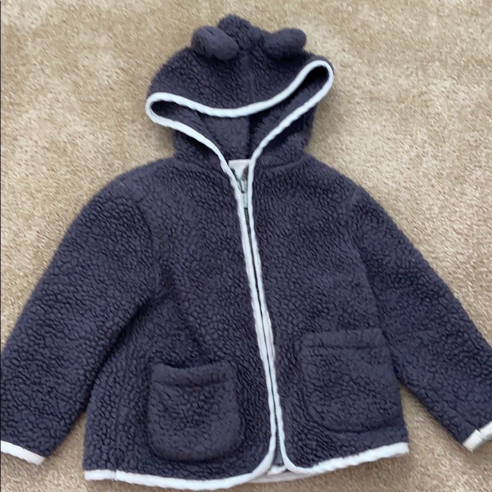 Gray zippy